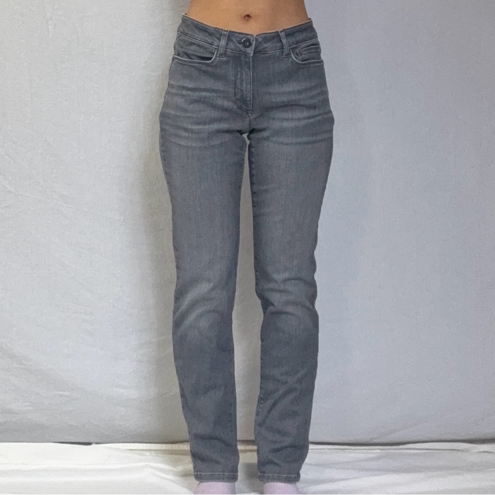 Classic Straight Leg Women’s Jeans - Gray